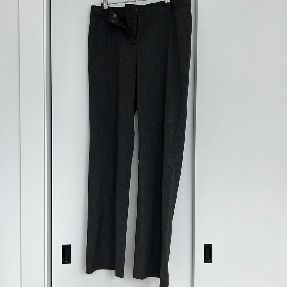 Nordstrom Halogen Taylor Fit Dark Gray Dress Pants